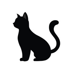 black cat silhouette