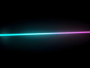 Abstract Neon Line