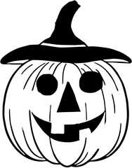 halloween pumpkin head