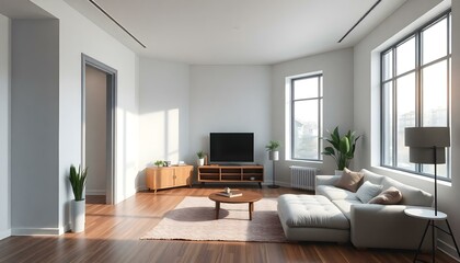 Fototapeta premium Modern living room