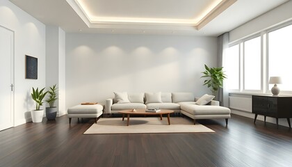 Fototapeta premium Modern Living Room Interior
