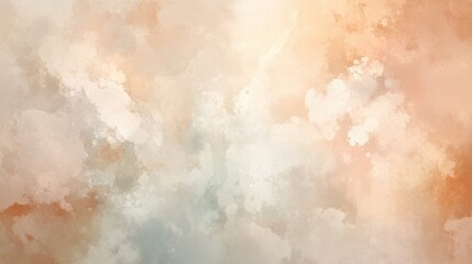 Fototapeta premium A calming abstract background with light dusty pink and beige tones, softly blended for a warm and inviting feel