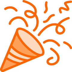 Confetti Duo Tone Icon