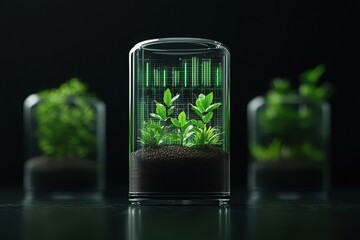 Eco-friendly ai holograms reducing carbon footprint for the planet