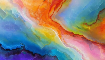 Vibrant Abstract Background with Rich Dark and Light Hues of Garnet, Orange, and Blue Tones