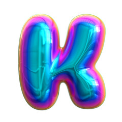 Balloon Letter K