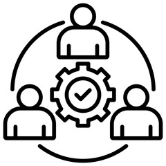 Collaboration Outline Icon