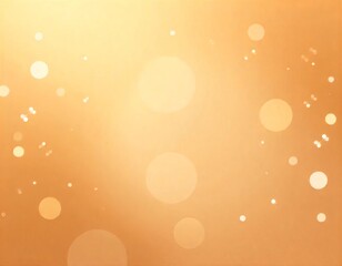Golden Abstract Background Festive Bokeh Lights Warm Tones