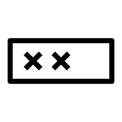 Security Thin Icon