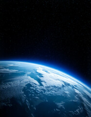 Obraz premium 宇宙 地球 Sunrise over earth Generative AI 