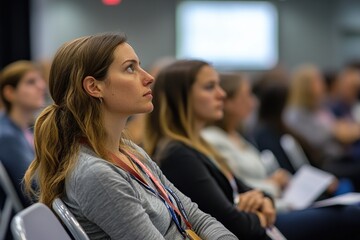Attentive Conference Participant: A Moment of Focused Listening