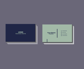 Creative Business card design template, Clean professional business card template, visiting card, business card template.
   


