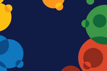 Colourful wavy abstract geometric background