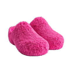 Cozy Pink Fluffy Slippers for Comfortable Relaxation