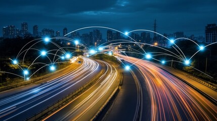 Futuristic City Infrastructure with Next Gen Connectivity