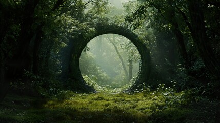 Enchanted Forest Portal: A Mystical Journey Through Nature
