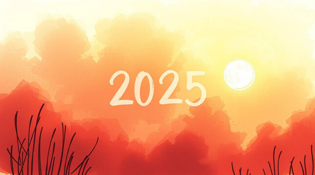 new year 2025  type 8