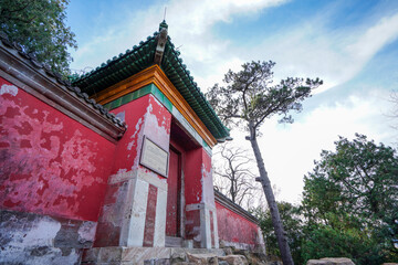 Gate of Yunhui Temple, Summer Palace, Beijing