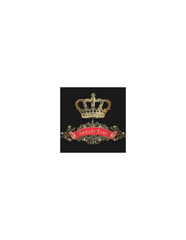 Shield with Wreath, Scroll, and Crown - Ornamental Gradient Design for Heraldic and Decorative Use