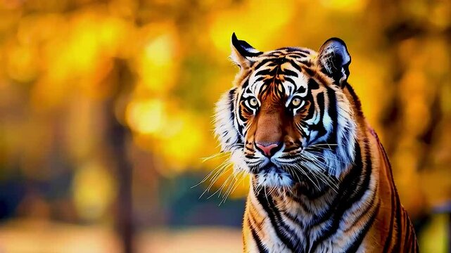 a tiger  is shown in the image