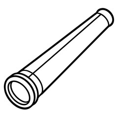 flashlight isolated on white background