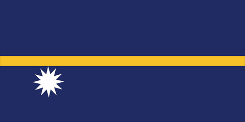  Nauru national flag, Symbol of patriotism and freedom.