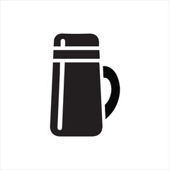 Thermos Tea  and coffee Stock Vectors and Vector illustration Art, Thermos icon vector illustration