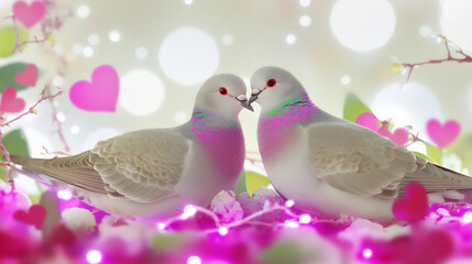 valentine's day love turtledoves © Sung Hwan Kim