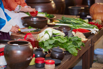 Making Traditional Korean Kimchi