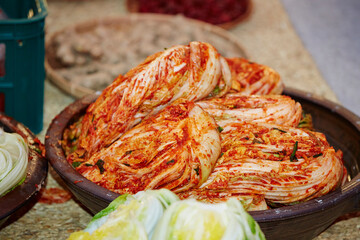 Making Traditional Korean Kimchi	