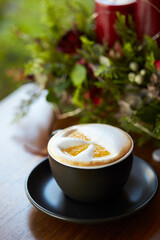 cup of coffee with cream