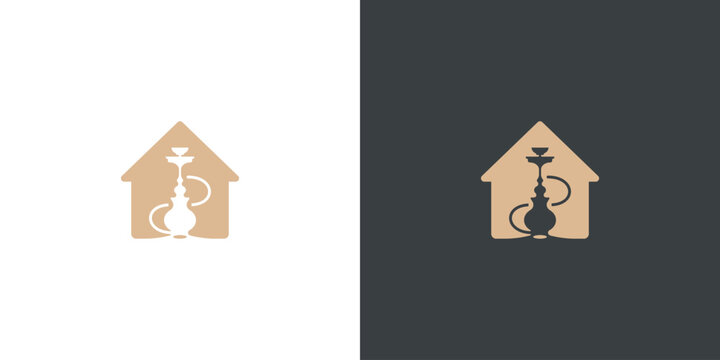 Sisha or Hookah Home Logo Design
