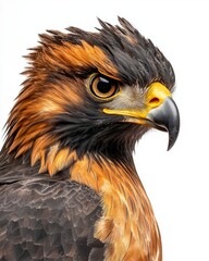 Obraz premium Majestic Close-Up of a Stunning Golden Eagle with Intense Gaze