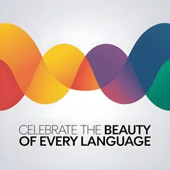 International mother language day, card