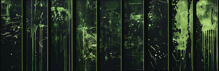 Lush grass reflected in calm water with surrounding nature and greenery