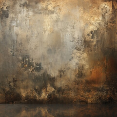 Fototapeta premium Canvas Earthy Metallic Tones Digital Backdrops for Studio Photography, Perfect for Weddings, Portraits, and Product Shoots