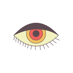 Retro Eye Vector