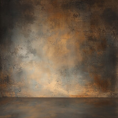 Fototapeta premium Canvas Earthy Metallic Tones Digital Backdrops for Studio Photography, Perfect for Weddings, Portraits, and Product Shoots