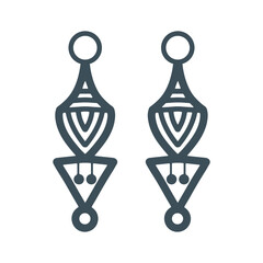 Earring laser cut design
