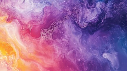 Fototapeta premium Liquid Gradient Energy Artful Waves for Music
