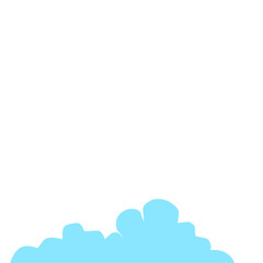 Flat Style Clouds
