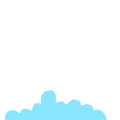 Flat Style Clouds