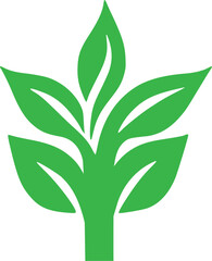 "Vibrant Tree with Green Leaves ,Fully Vector Editable Files for Easy Customization, Vector template