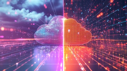 Digital Cloud Computing: A Futuristic Vision of Data Storage and Processing