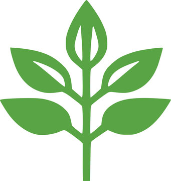 Fresh Green Leaves Vector Template &ndash; EPS File for Stunning Nature Designs