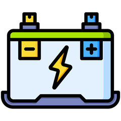 Cat Battery Icon