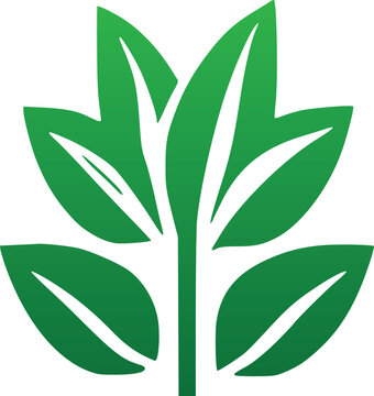 Fresh Green Leaves Vector Template &ndash; EPS File for Stunning Nature Designs