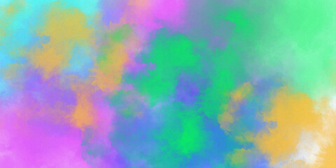 Beautiful Abstract Watercolor Background Design with Bright Blue and Pastel Pink Cloud Textures, Light Airy Sky Patterns, and Artistic Ink Strokes  Vintage Grunge Backdrop Illustration.