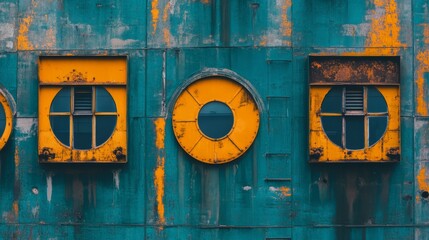 Rugged Industrial Architecture with Unique Exteriors