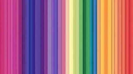 Obraz premium Abstract Colorful Vertical Stripes Gradient Pattern Design